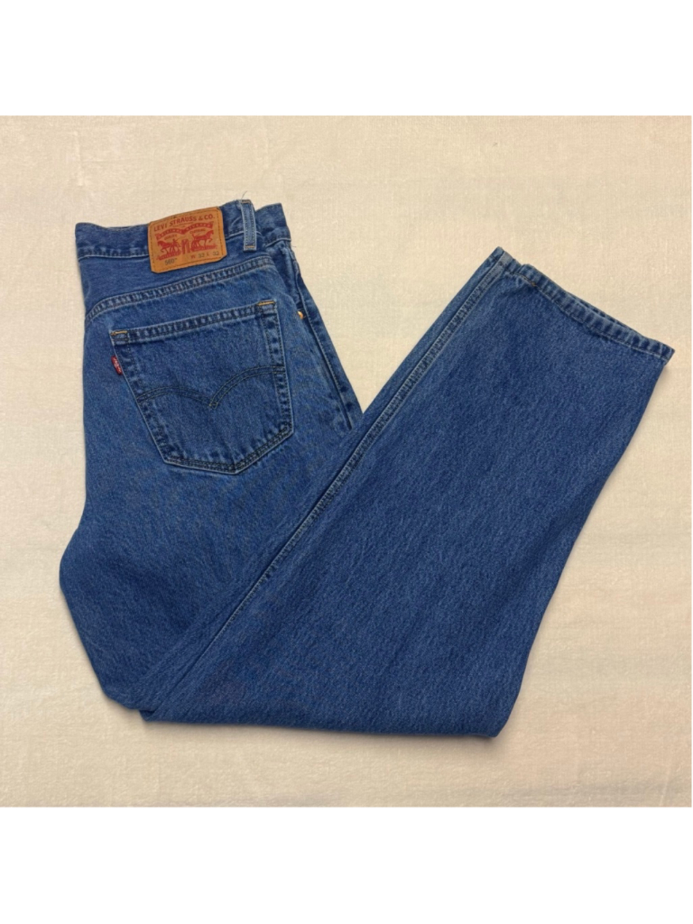 Men’s Levi's Blue 560 32x32 Relaxed Fit Tapered